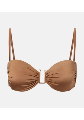 Max Mara Acacia bandeau bikini top