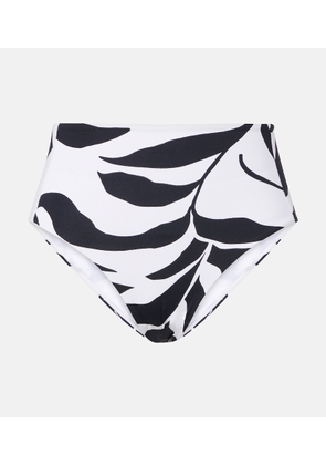 Max Mara Stilla floral high-rise bikini bottoms