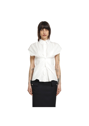 Gathered Short Sleeve Shirt