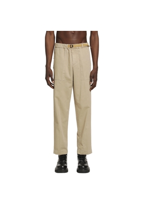 Belted Chinos in Cotton