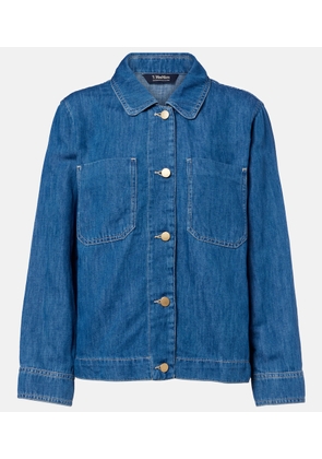 'S Max Mara Galante cotton and linen denim jacket