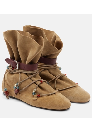 Isabel Marant Letiz suede ankle boots
