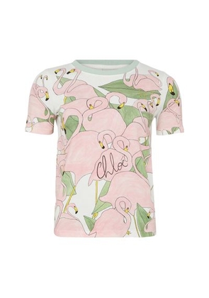 Printed short-sleeved t-shirt
