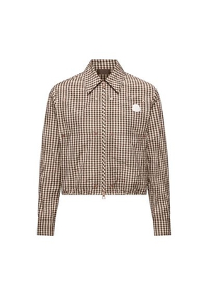 Striped zippered shirt