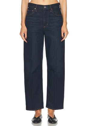 Citizens of Humanity Miro Relaxed Wide Leg Jeans in Bravo - Denim-Dark. Size 23 (also in ).