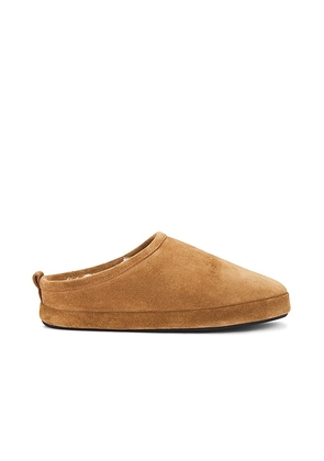 Balenciaga Alaska Slipper in Brown & White - Brown. Size 44 (also in ).
