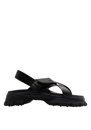 Burberry Leather Pebble Sandals