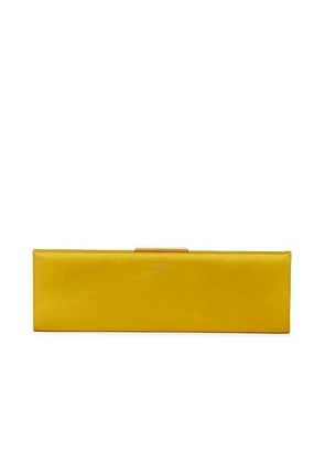 saint laurent Saint Laurent Large Midnight Pochette in Mayo - Mustard. Size all.
