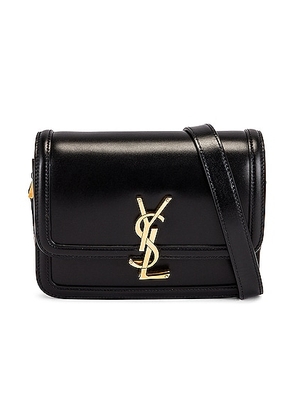 Saint Laurent Small Solferino Satchel Bag in Nero - Black. Size all.