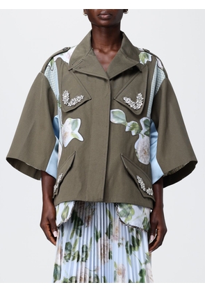 Coat ANTONIO MARRAS Woman color Military