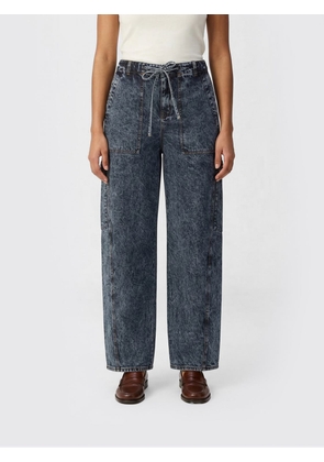 Jeans ALAÏA Woman color Gnawed Blue