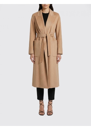 Coat MAX MARA Woman color Brown