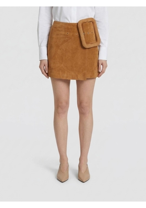 Skirt AMI PARIS Woman color Brown