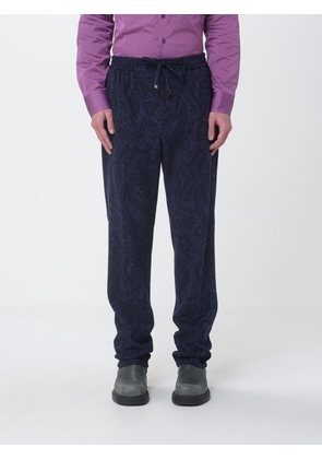 Pants ETRO Men color Blue