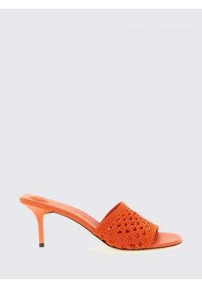 Heeled Sandal JACQUEMUS Woman color Orange