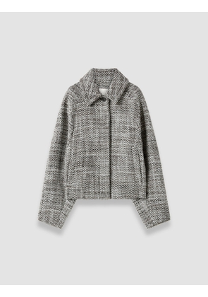 Geroux Crosshatch Virgin Wool Coat - 34