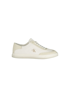 Calvin Klein White Polyester Athletic Sneakers - EU36/US6