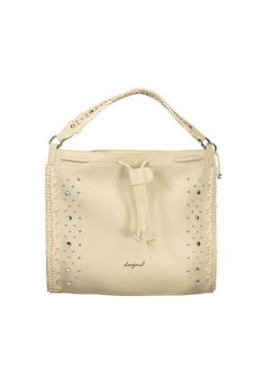 Desigual White Polyurethane Women's Backpack