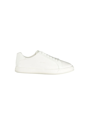 Calvin Klein Bianco Polyurethane Men Sneaker - EU40/US7
