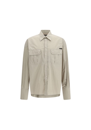 Dolce & Gabbana Beige Cotton Dress Shirt - 40