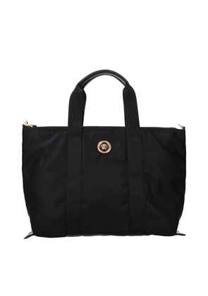 Versace Black Nylon Handbag