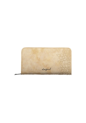 Desigual Beige Polyurethane Women Wallet