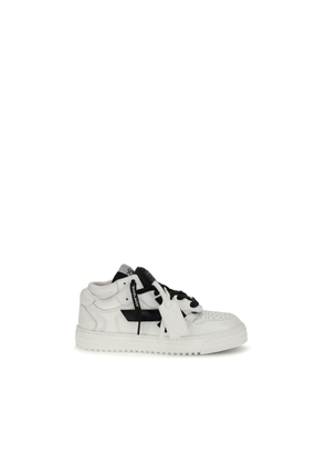 Off-White Multicolor Calf Leather Bos Taurus Athletic Sneakers - EU40/US7