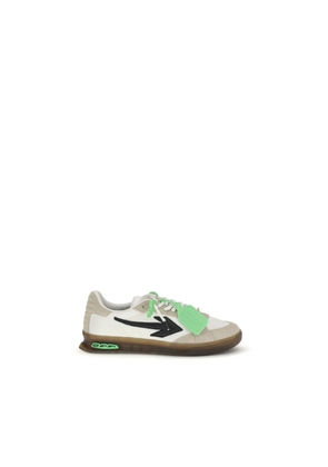 Off-White Multicolor Calf Leather Bos Taurus Low Top Sneakers - EU40/US7