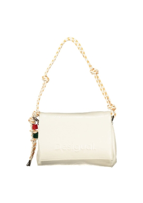 Desigual White Polyethylene Handbag