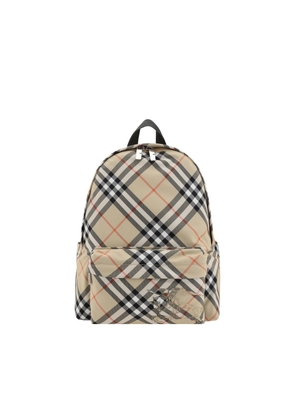Burberry Beige Polyester Backpack