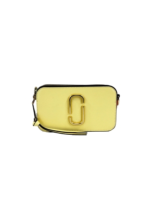 Marc Jacobs The Snapshot Crossbody Bag (Pastel Yellow Multi)