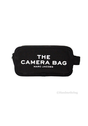 Marc Jacobs The Camera Bag Black Canvas Crossbody Bag