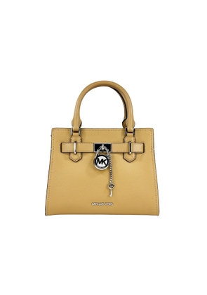 Michael Kors Hamilton Small Leather Satchel Crossbody