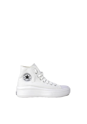 Converse White Cotton High Top Sneakers - EU41/US11