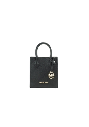 Michael Kors Women'S Leather XS Mercer Crossbody Black Solid