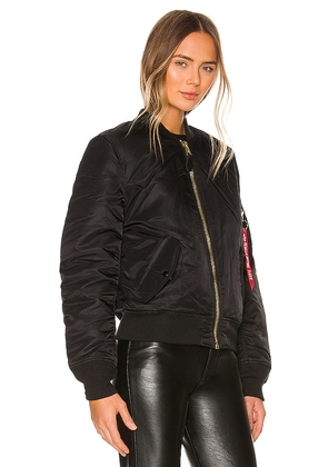 ALPHA INDUSTRIES MA-1 W Bomber in Black. Size S. Also in XS.