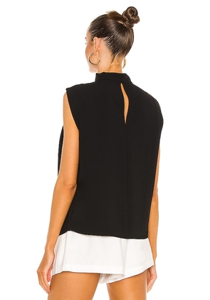 Amanda Uprichard Sleeveless Fabienne Top in Black. Size S. Also in L, M, XS.