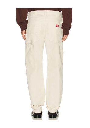 Dickies Standard Utility Painter Straight Leg Pant in White. Size 32x32. Also in 30x32, 38x32.