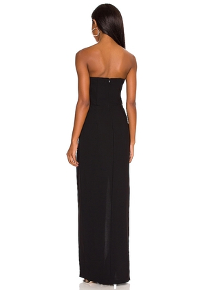Amanda Uprichard Cherri Gown in Black. Size M. Also in L, S, XL, XS.