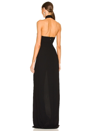 Amanda Uprichard Queen Gown in Black. Size M. Also in L, S, XL, XS.
