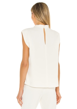 Amanda Uprichard Sleeveless Fabienne Top in Ivory. Size M. Also in S, XS.