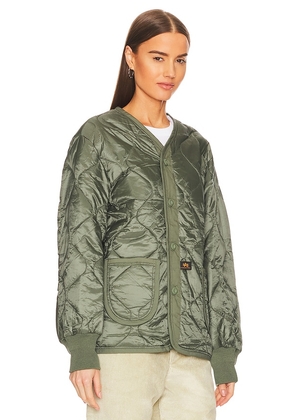 ALPHA INDUSTRIES ALS/92 Liner in Green. Size M. Also in L, XL/1X, XS, XXL/2X.