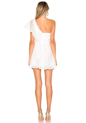 Amanda Uprichard Mckinnon Dress in White. Size M. Also in L, S, XL, XS.