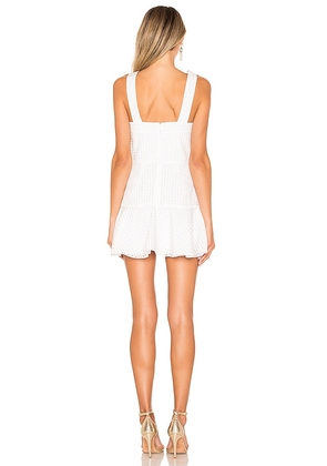 Amanda Uprichard Annalise Dress in White. Size S. Also in L, XL, XS.