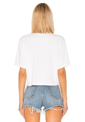 COTTON CITIZEN The Tokyo Crop Tee in White. Size L. Also in M.