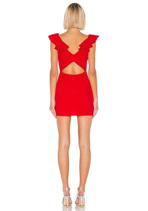 Amanda Uprichard Gimlet Dress in Red. Size M. Also in L, S, XS.