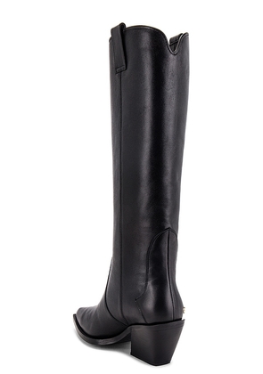 ANINE BING Tall Tania Boot in Black. Size 40. Also in 38.