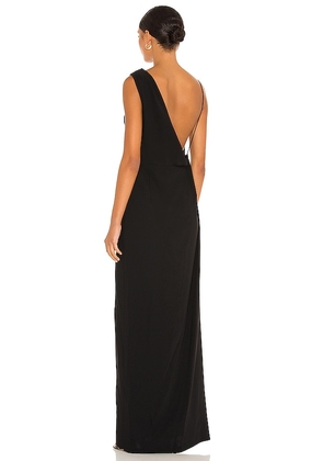 Amanda Uprichard X REVOLVE Arial Gown in Black. Size M. Also in S, XS.
