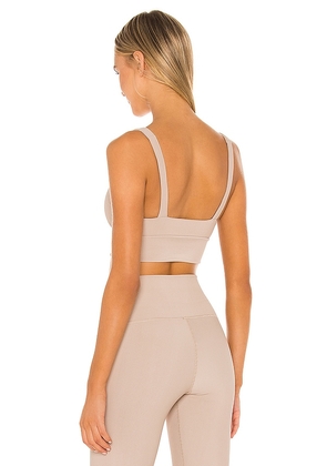 BEACH RIOT Leah Sports Bra in Tan. Size XS. Also in M.