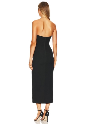 Bardot Eleni Midi Dress in Black. Size 10. Also in 2, 4, 6, 8, 12.